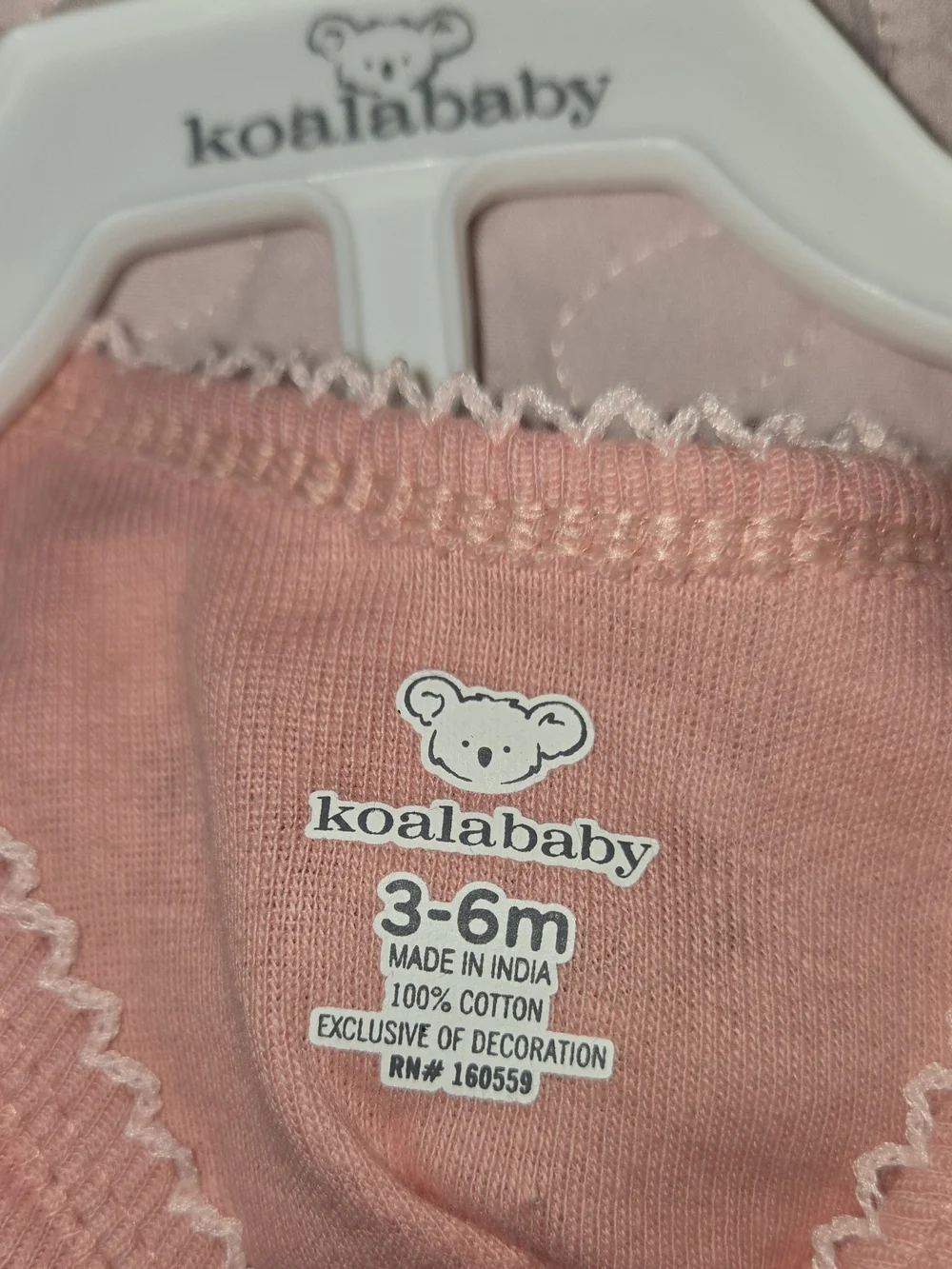 Koala Kids Pink and Yellow Floral Fox Bodysuit Set
